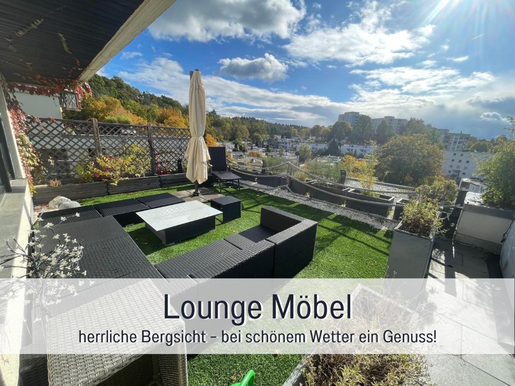 Penthouse - 3 Schlafzimmer- Sonnige Dachterrasse -Whirlpool & Alpenblick - Perfekt Fuer Romantik Oder Familienurlaub Mit Kind, Hund Willkommen - By Ferienwohnenamsee - Uberlingen Exteriér fotografie