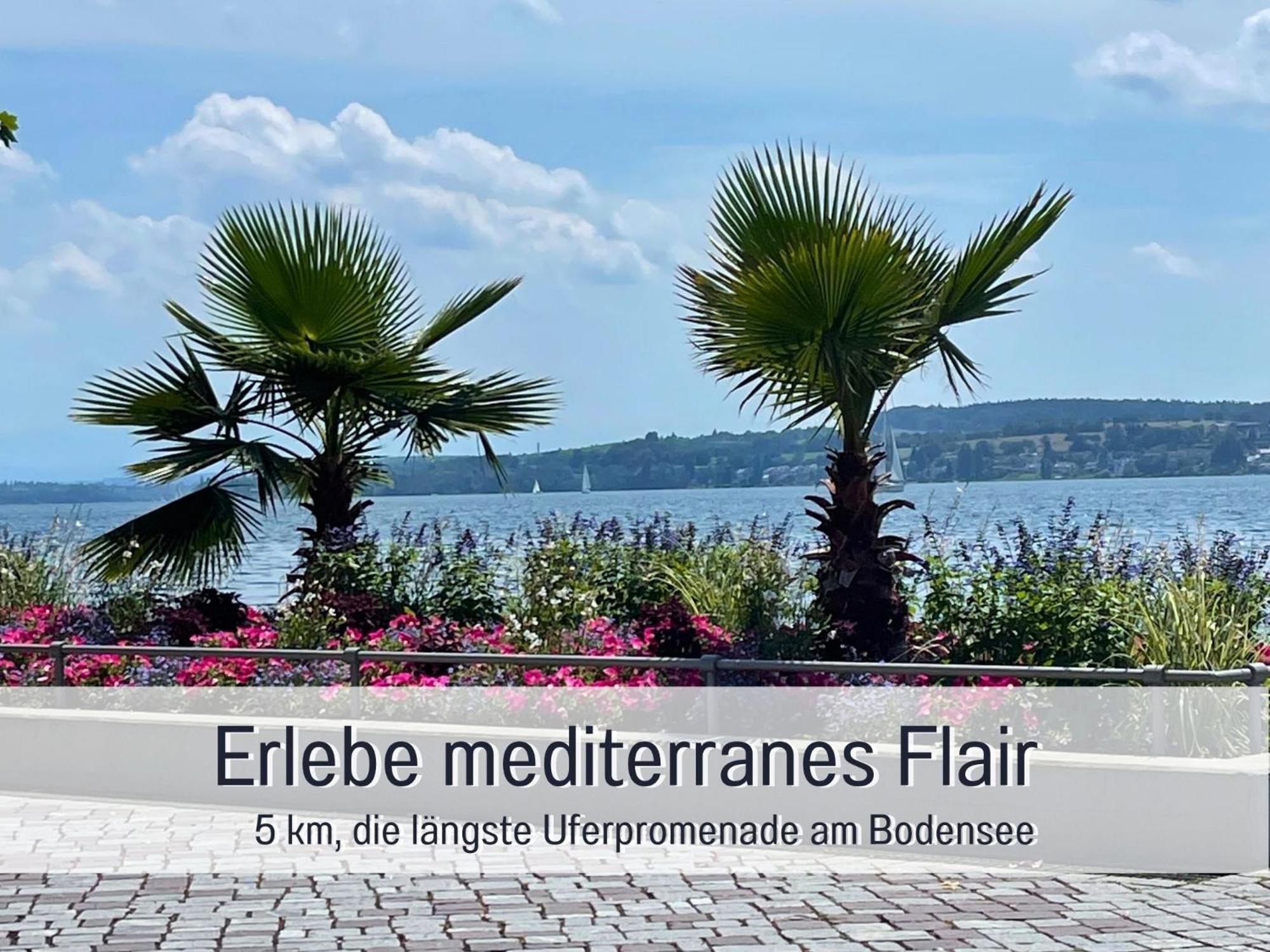 Penthouse - 3 Schlafzimmer- Sonnige Dachterrasse -Whirlpool & Alpenblick - Perfekt Fuer Romantik Oder Familienurlaub Mit Kind, Hund Willkommen - By Ferienwohnenamsee - Uberlingen Exteriér fotografie